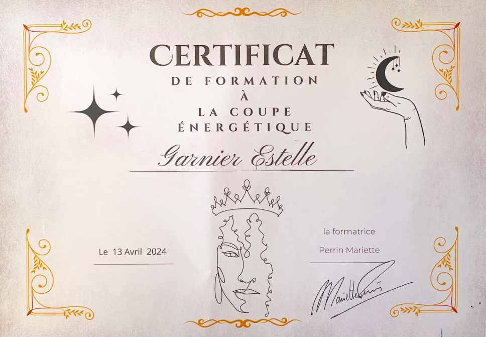 Certificat de formation